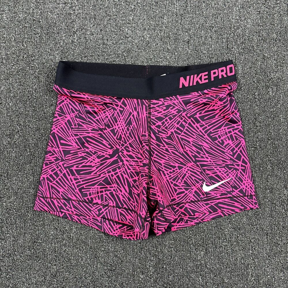 Nike Pro Compression Shorts Athletic Training Multicolor Women's Size Medium